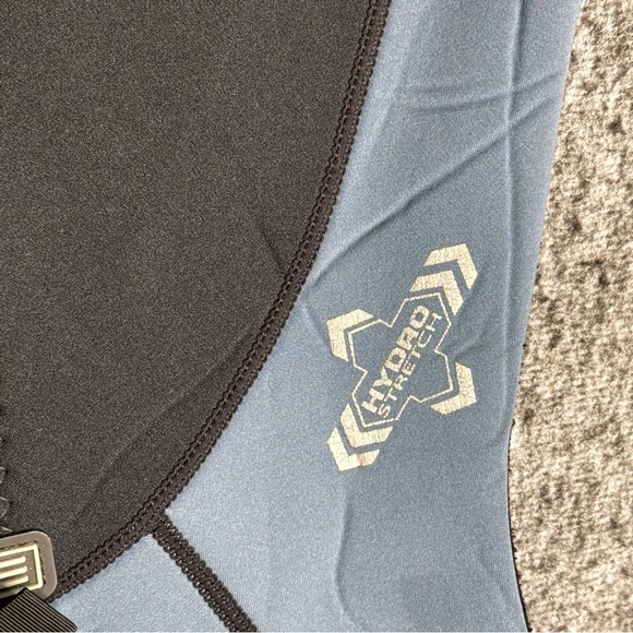 Bare Sports Velocity Wetsuit Womens Full Length Grey Yellow Scuba Snorkel 3/2‎ - Picture 6 of 13